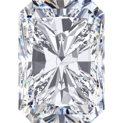 Radiant Cut 0.25 Carat E Color VS1 Clarity Lab Grown Diamond