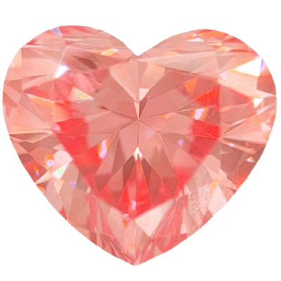 Heart Cut 0.91 Carat Fancy Red VS2 Clarity Lab Grown Diamond