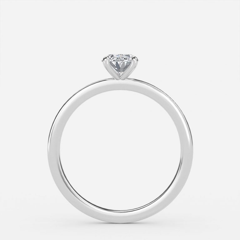 Oval Solitaire Engagement Ring