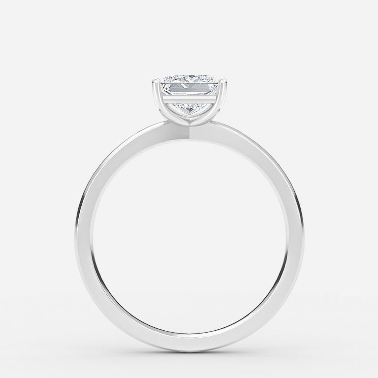 Princess Solitaire Engagement Ring