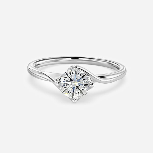Round Solitaire Engagement Ring