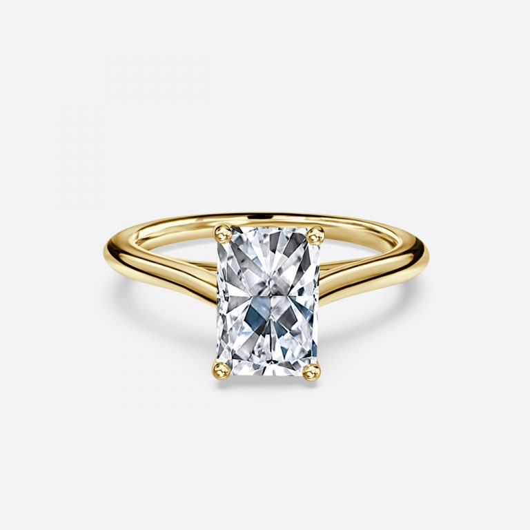 Radiant Solitaire Engagement Ring