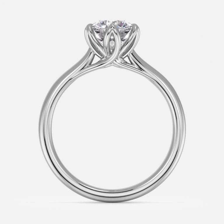 Round Solitaire Engagement Ring