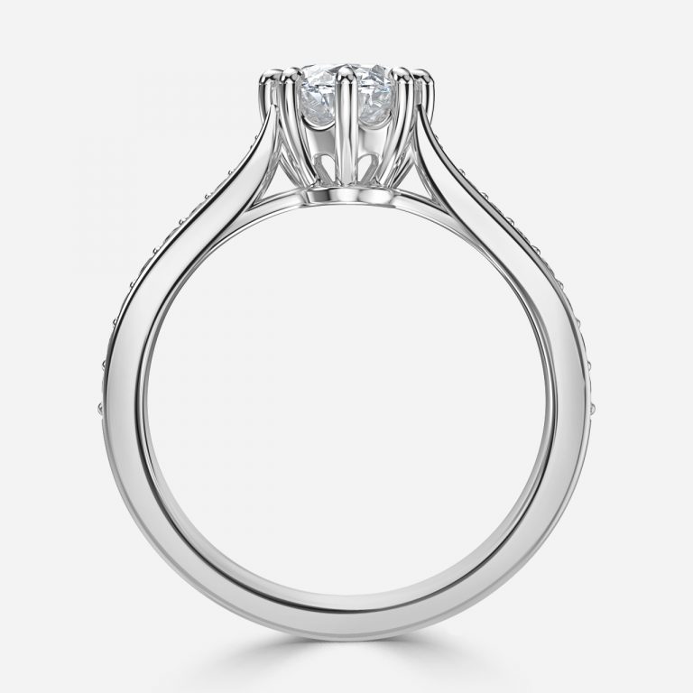 Oval Vintage Engagement Ring