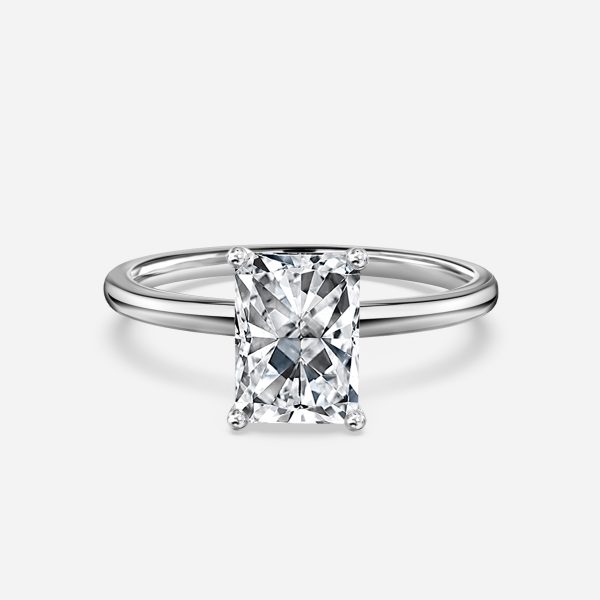 Radiant Solitaire Engagement Ring