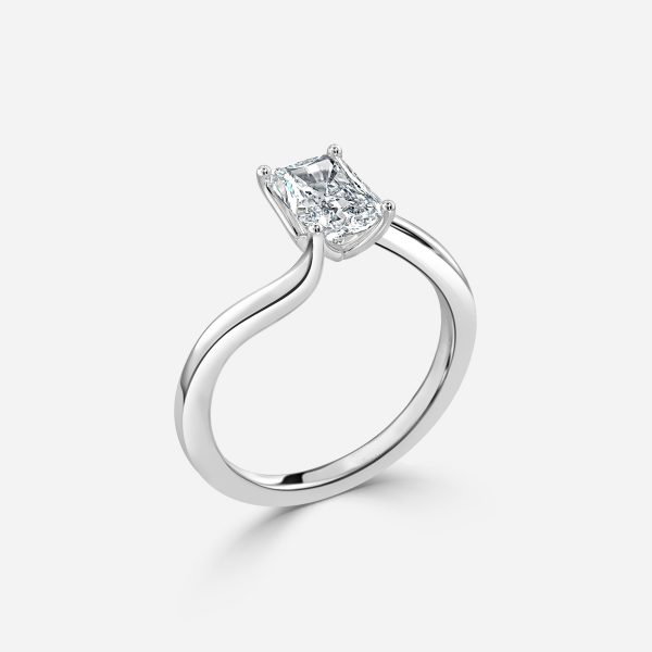 Radiant Solitaire Engagement Ring