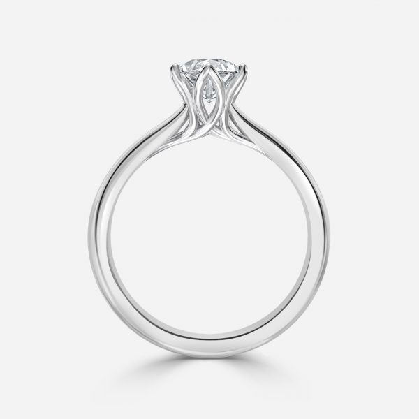 Pear Solitaire Engagement Ring