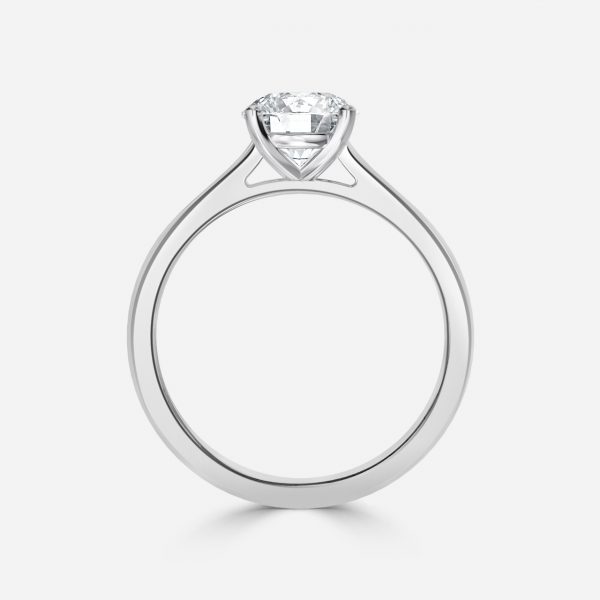 Round Solitaire Engagement Ring