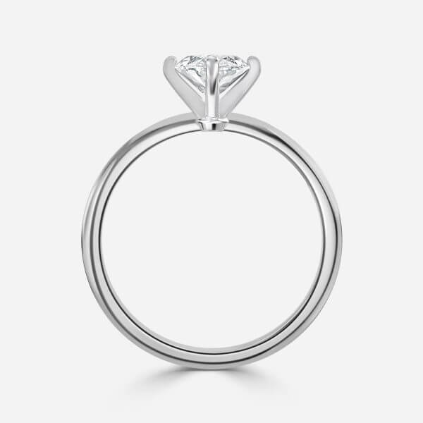 Marquise Solitaire Engagement Ring