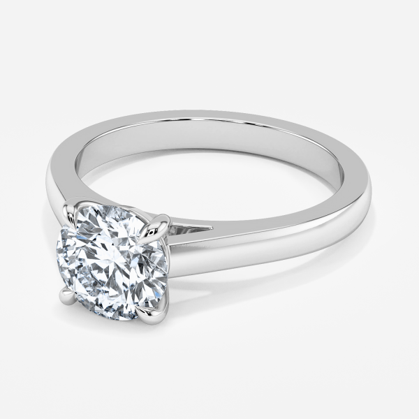 Round Solitaire Engagement Ring