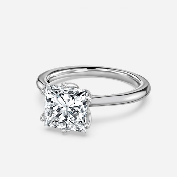 Princess Solitaire Engagement Ring