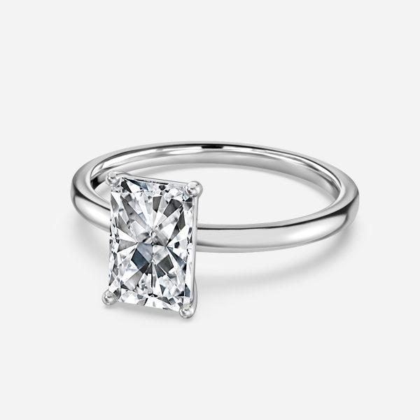 Radiant Solitaire Engagement Ring