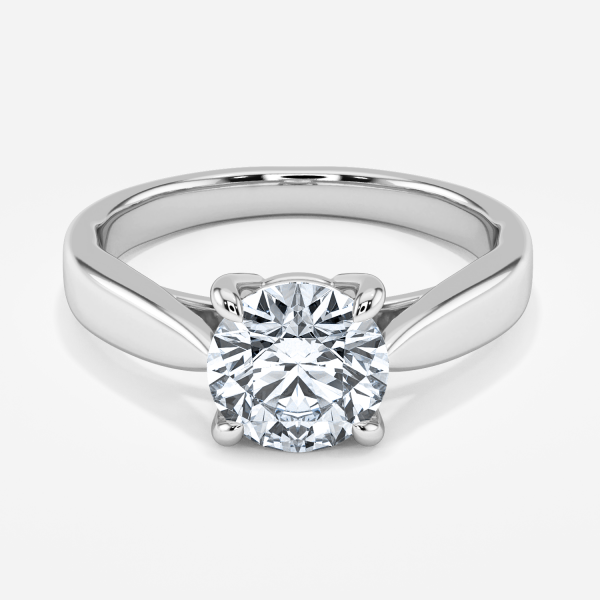 Round Solitaire Engagement Ring