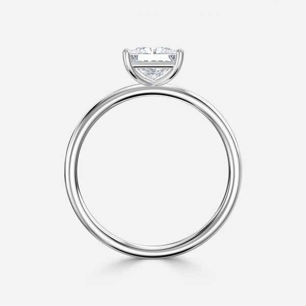 Princess Solitaire Engagement Ring