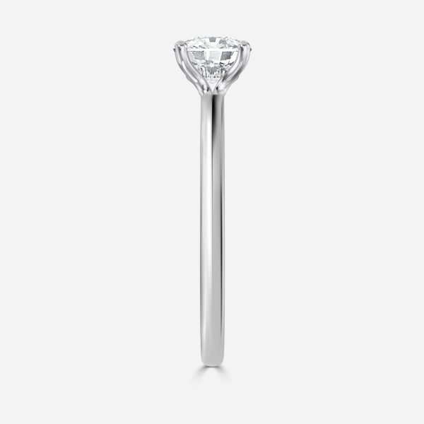 Cushion Solitaire Engagement Ring
