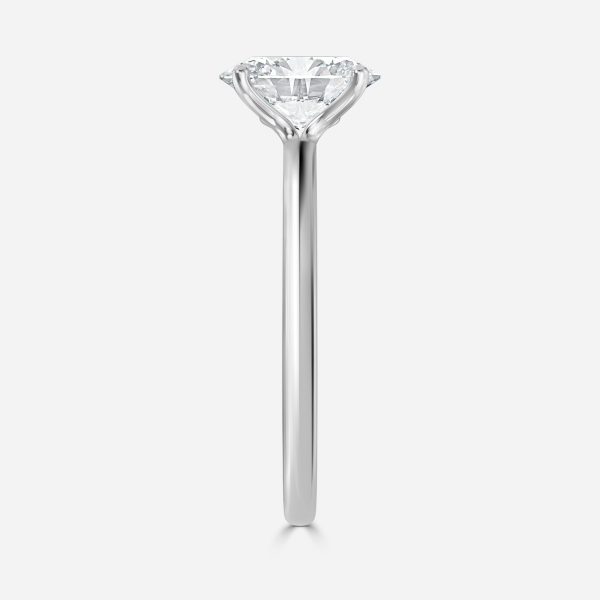 Oval Solitaire Engagement Ring