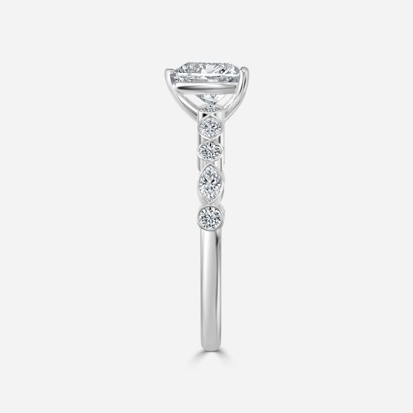Heart Unique Engagement Ring