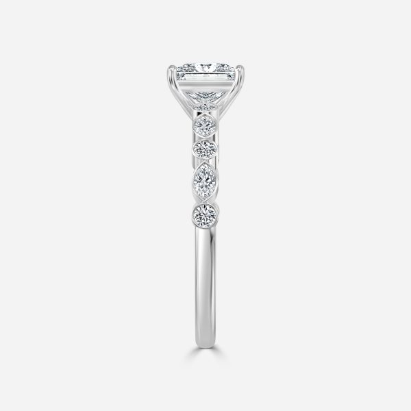 Princess Unique Engagement Ring
