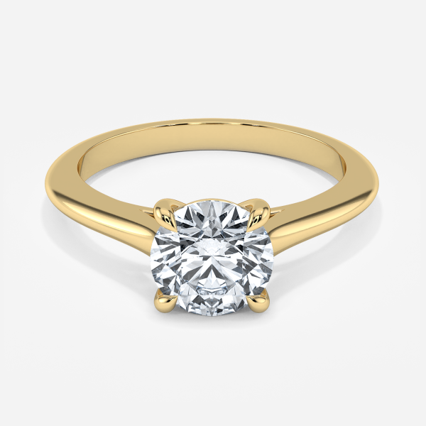 Round Solitaire Engagement Ring