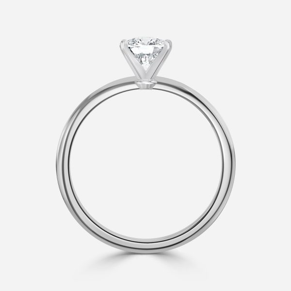 Cushion Solitaire Engagement Ring