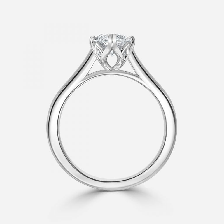 Marquise Solitaire Engagement Ring