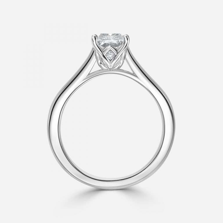 Radiant Solitaire Engagement Ring