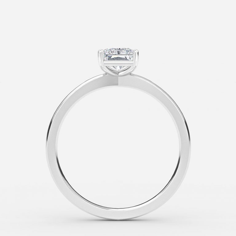 Radiant Solitaire Engagement Ring