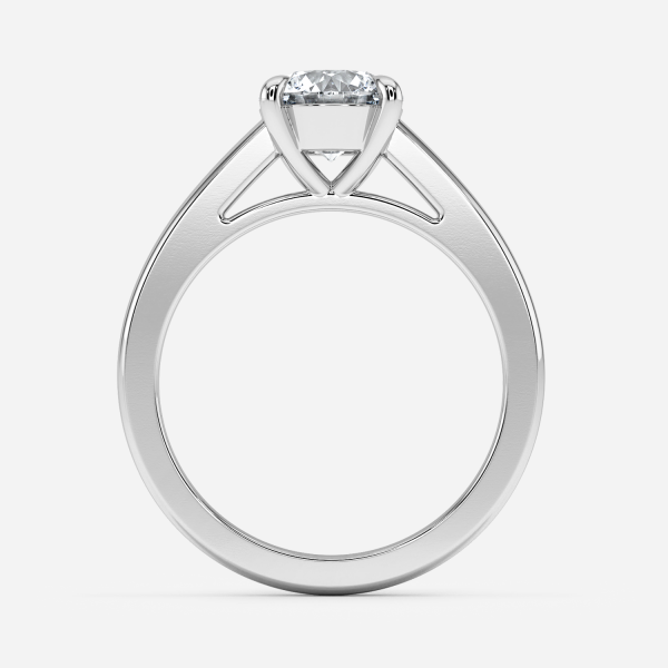 Round Solitaire Engagement Ring