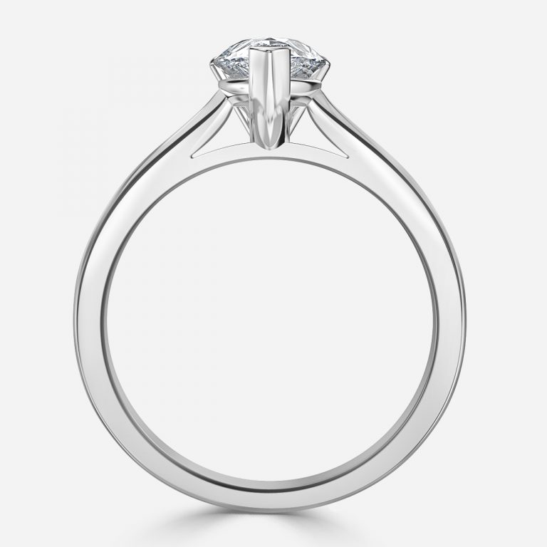 Pear Solitaire Engagement Ring