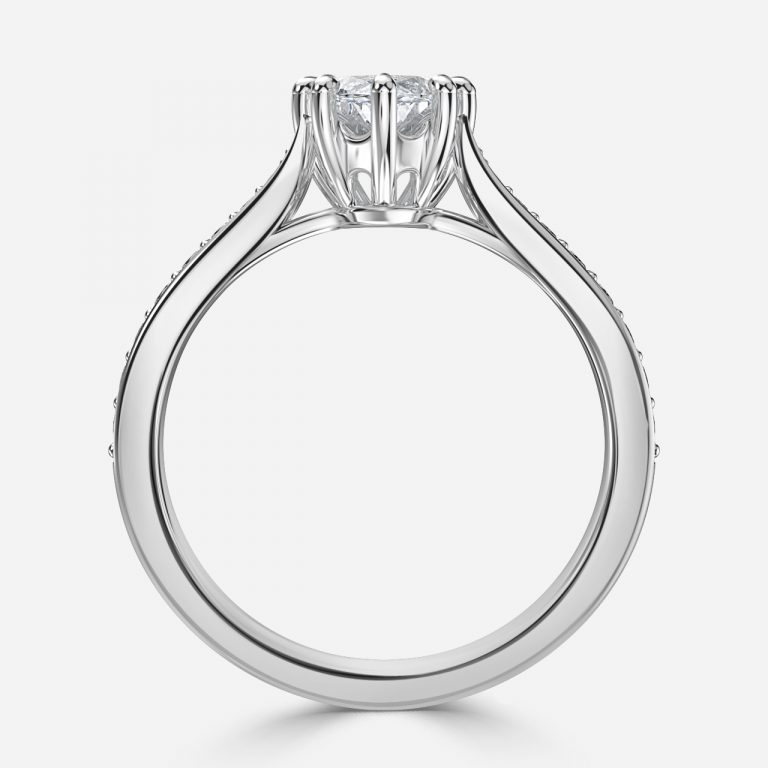 Marquise Vintage Engagement Ring