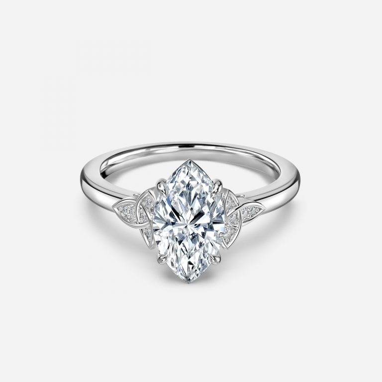 Marquise Vintage Engagement Ring