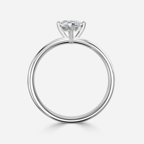 Marquise Solitaire Engagement Ring