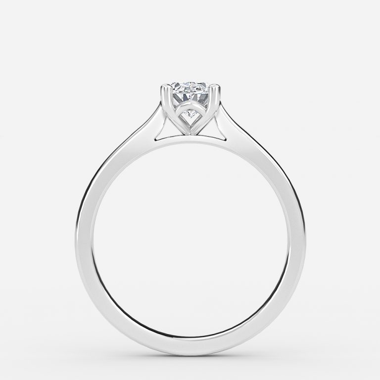 Oval Solitaire Engagement Ring