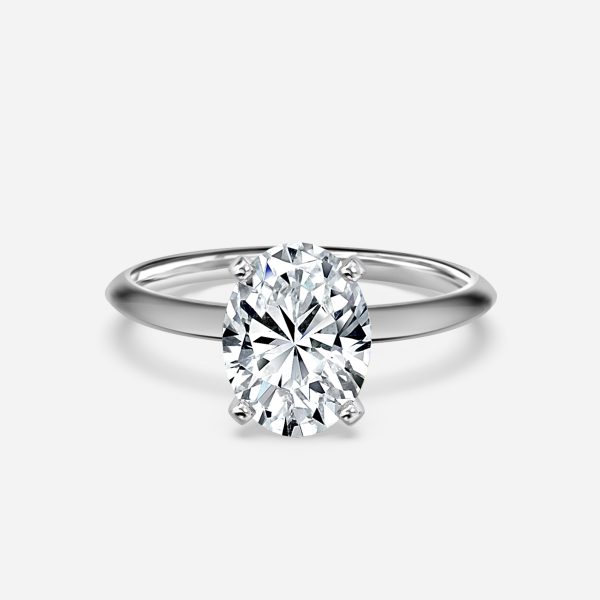 Oval Solitaire Engagement Ring