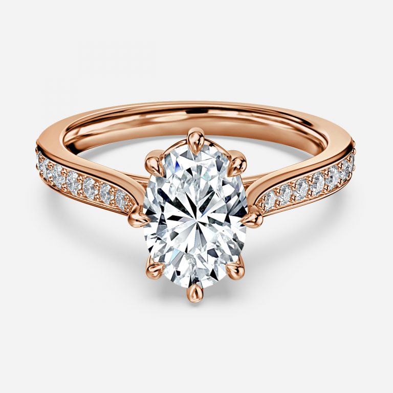 Oval Vintage Engagement Ring