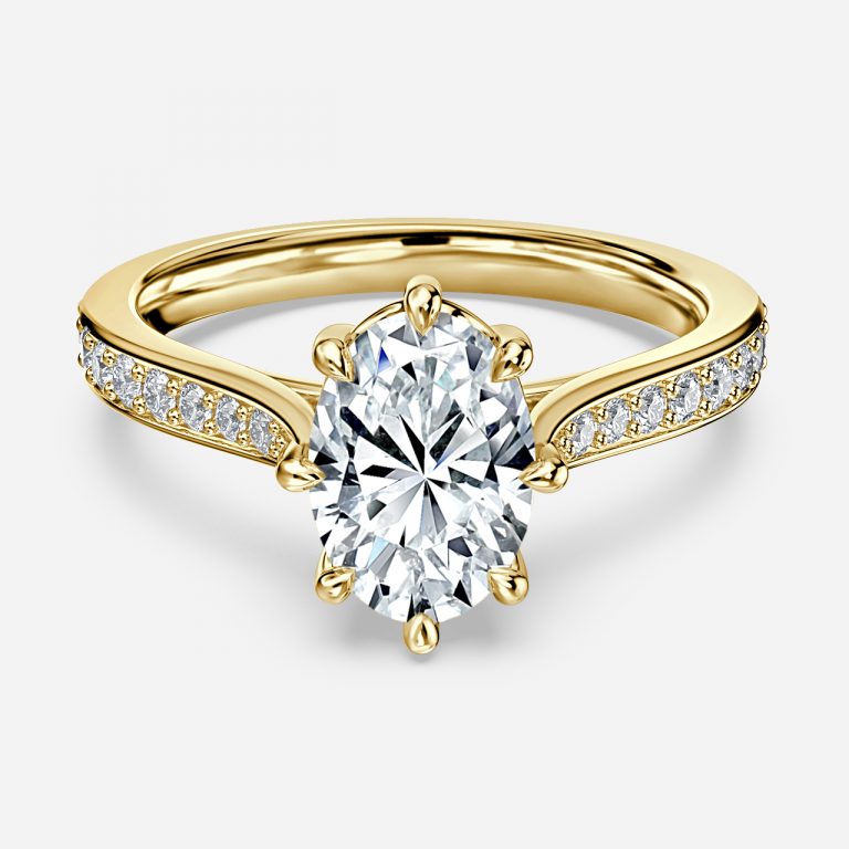Oval Vintage Engagement Ring