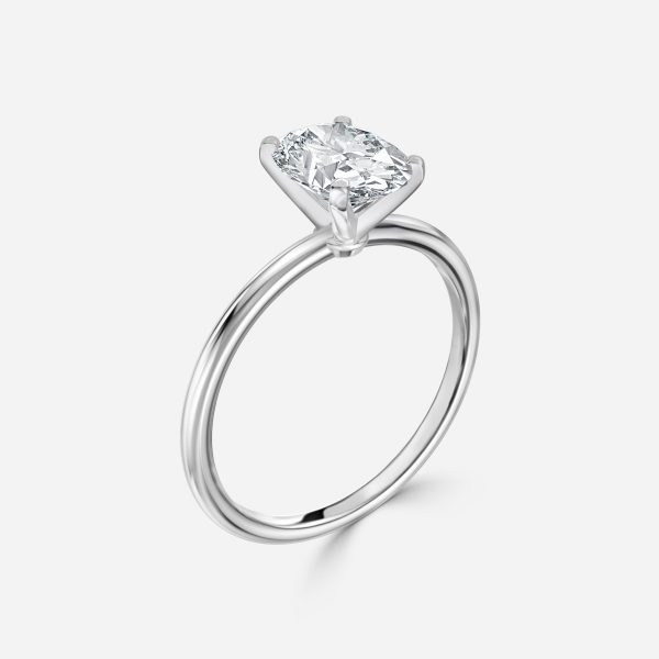 Oval Solitaire Engagement Ring