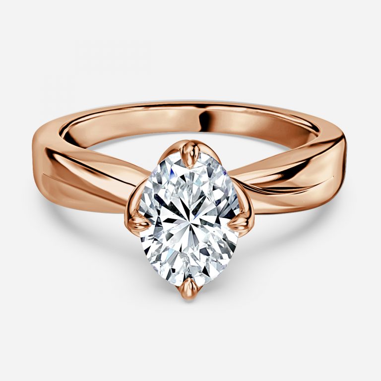 Oval Solitaire Engagement Ring