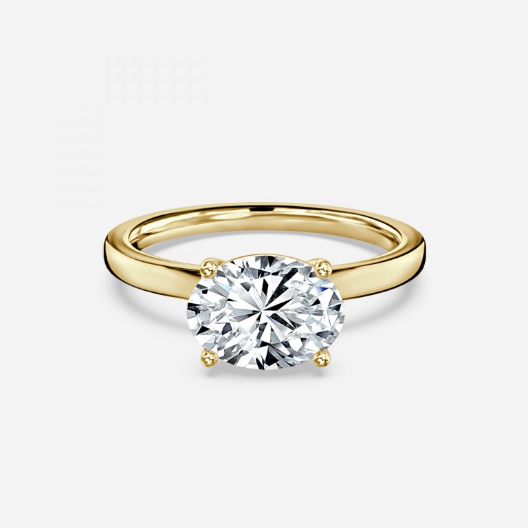 Oval Solitaire Engagement Ring
