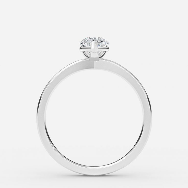 Pear Solitaire Engagement Ring