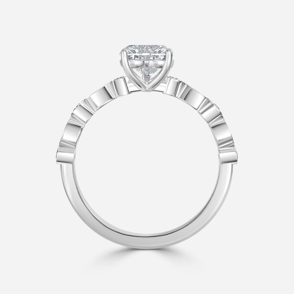 Heart Unique Engagement Ring