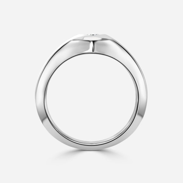Pear Bezel Engagement Ring