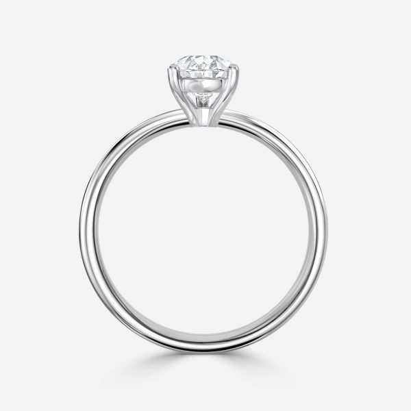 Pear Solitaire Engagement Ring