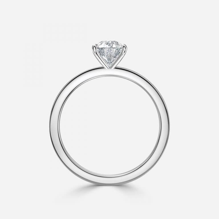 Pear Solitaire Engagement Ring