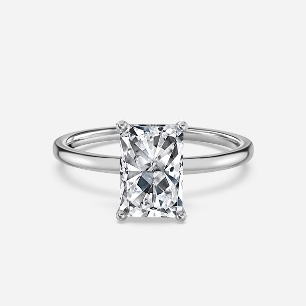 Radiant Solitaire Engagement Ring