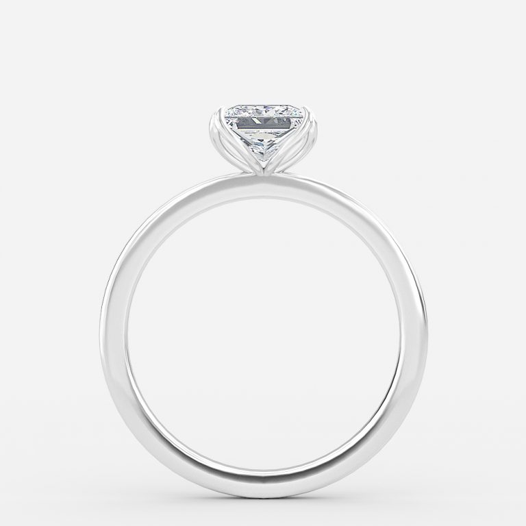 Princess Solitaire Engagement Ring