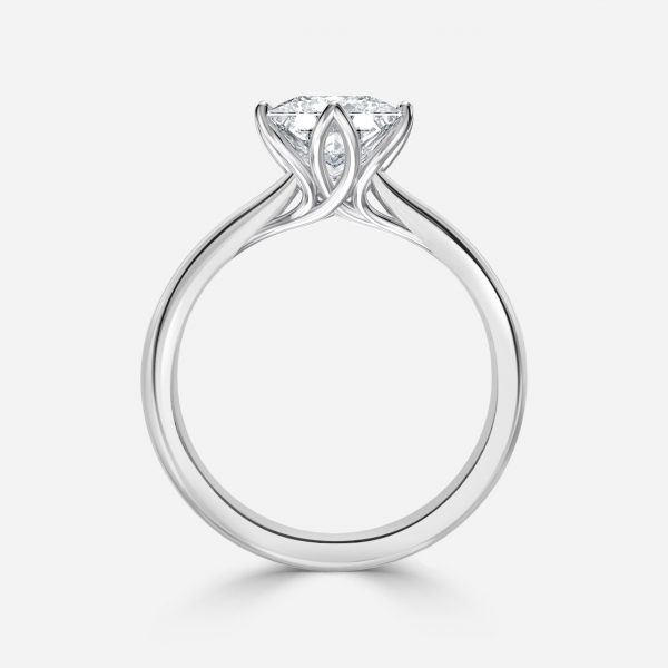 Princess Solitaire Engagement Ring