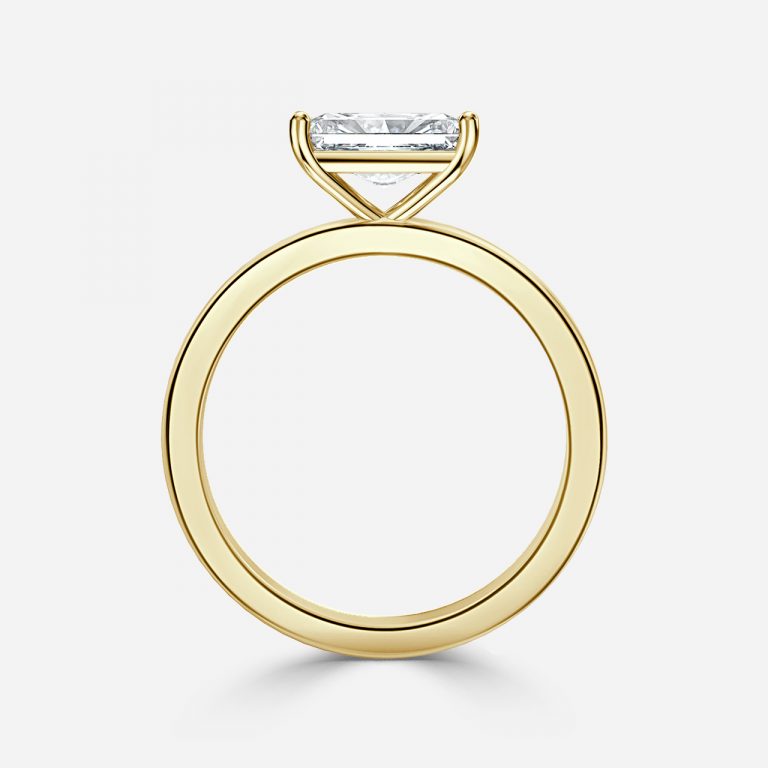 Radiant Solitaire Engagement Ring