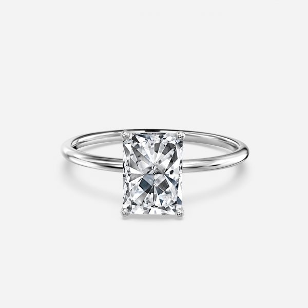 Radiant Solitaire Engagement Ring