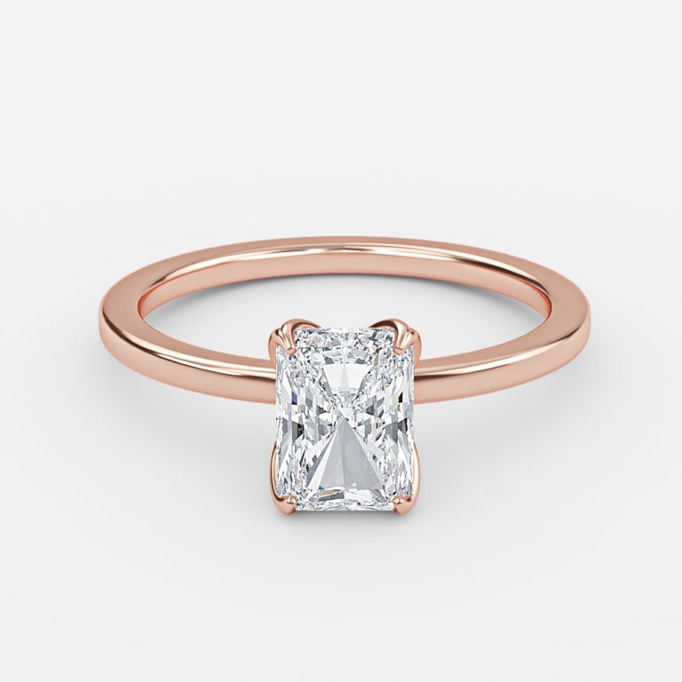 Radiant Solitaire Engagement Ring